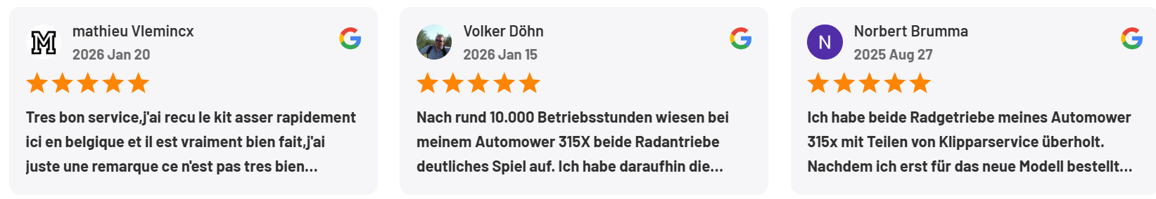 Google reviews bra betyg