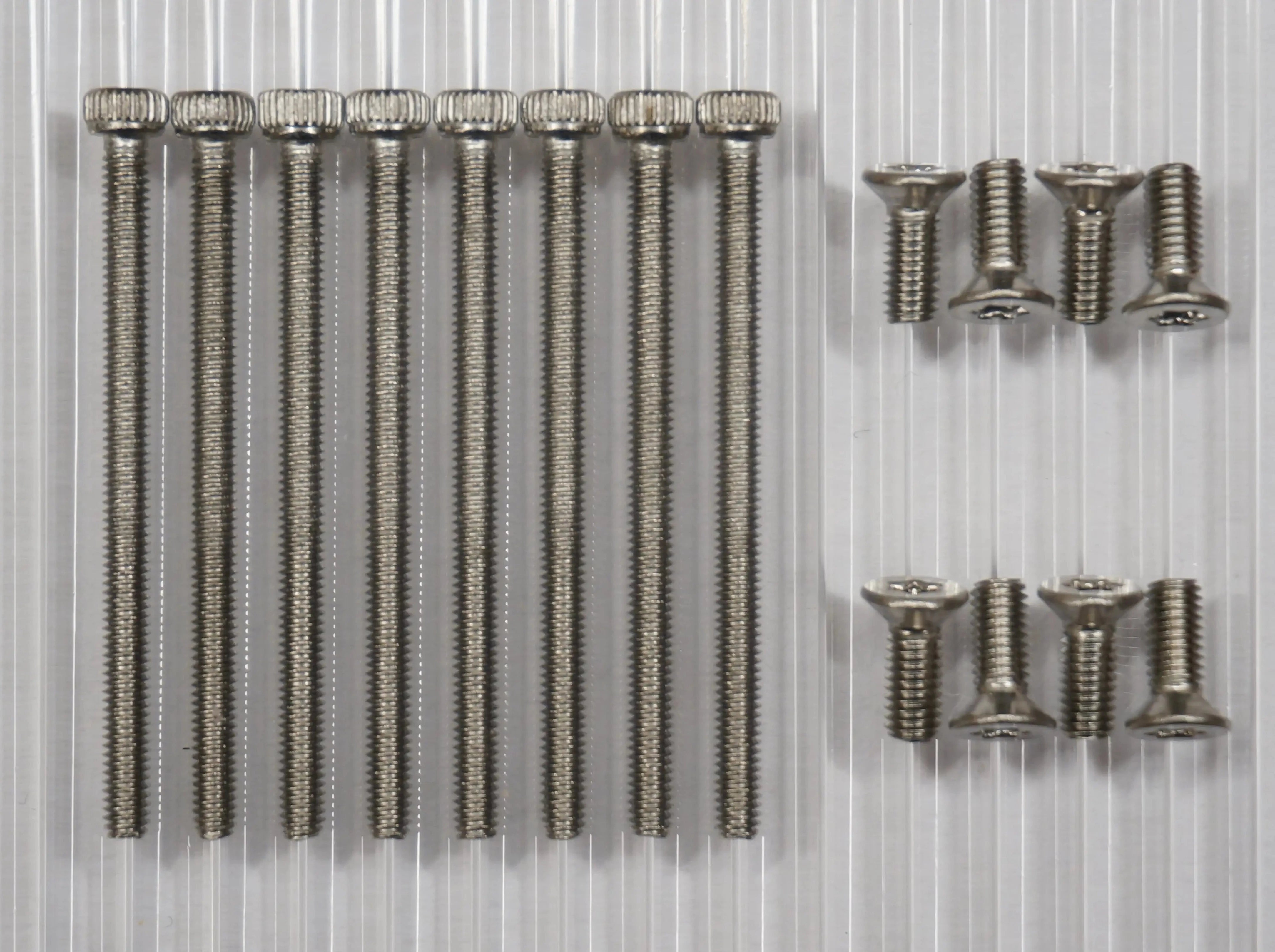 Screw kit Husqvarna Gardena larger motors in stainless steel