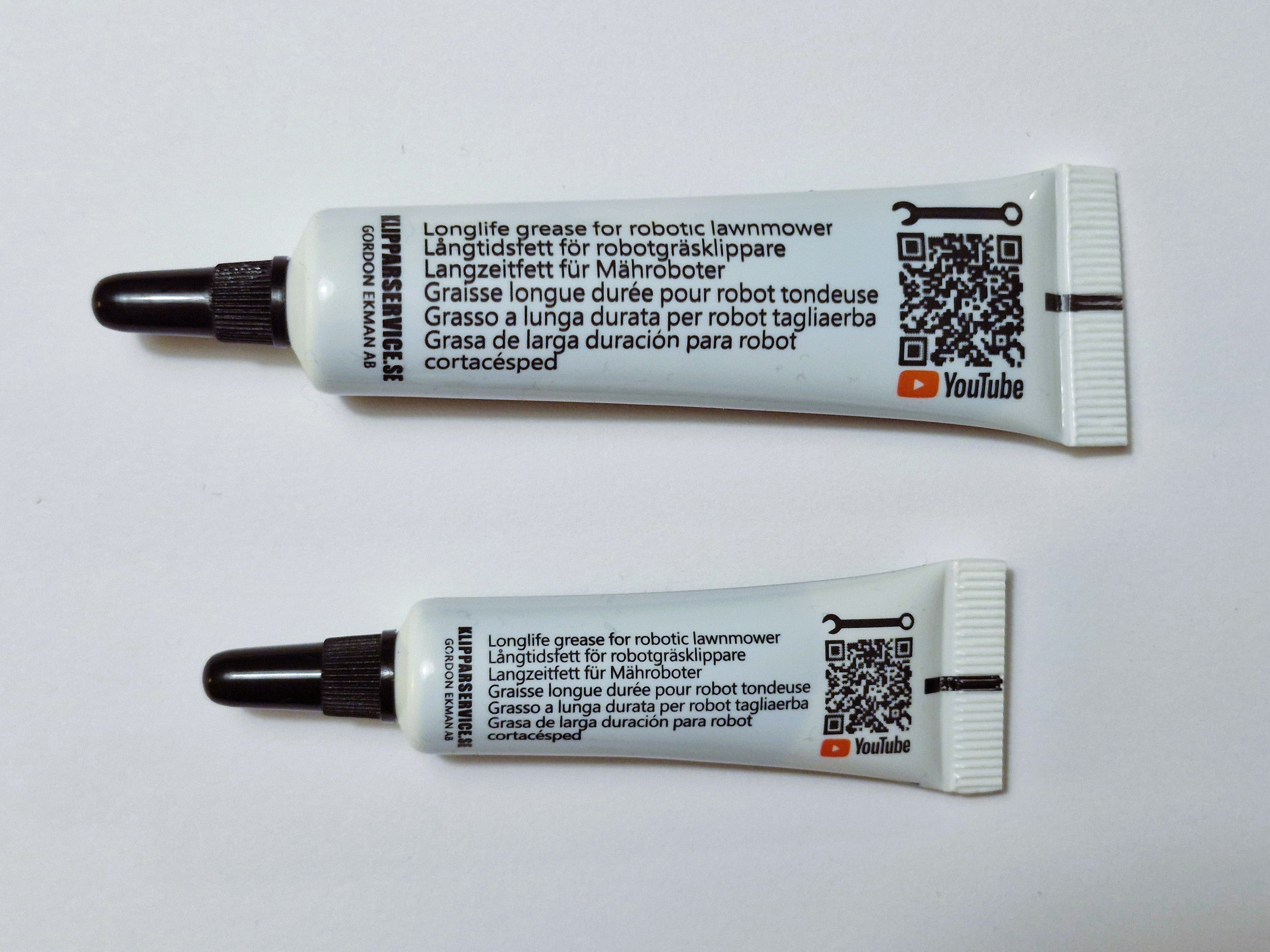 Klipparservice hjulmotorfett baksida