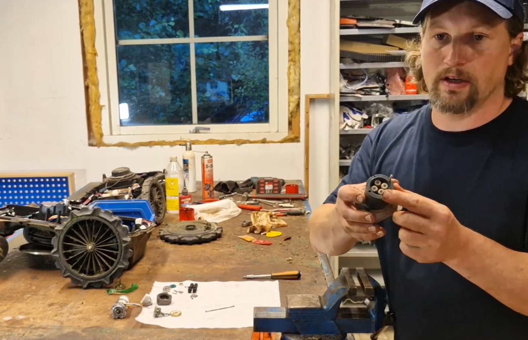 Reparation av Honda Miimo hjulmotor