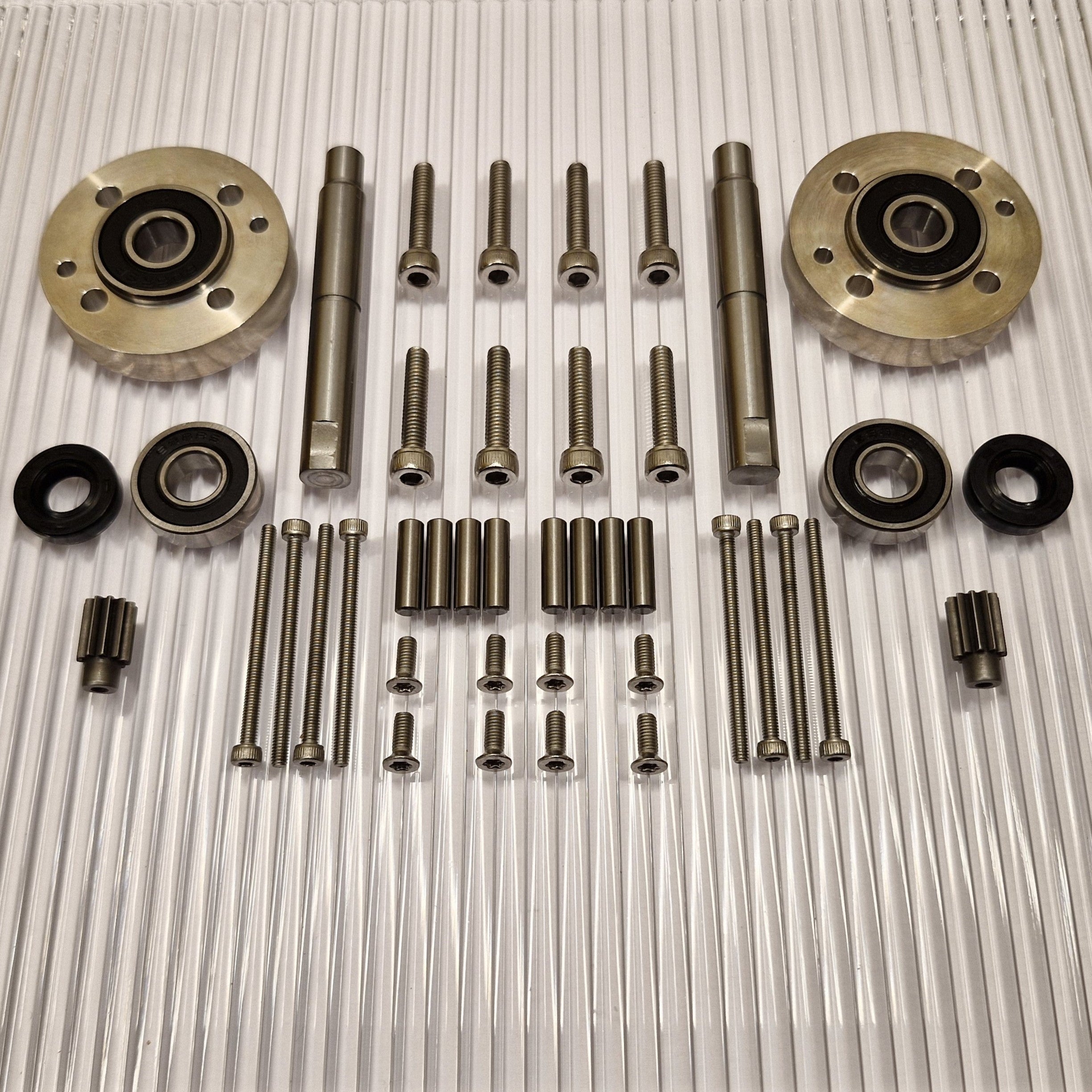 Repair kit for Husqvarna Automower 320 420 430X 440 450X 520 550 wheel motor with improved bearing systam