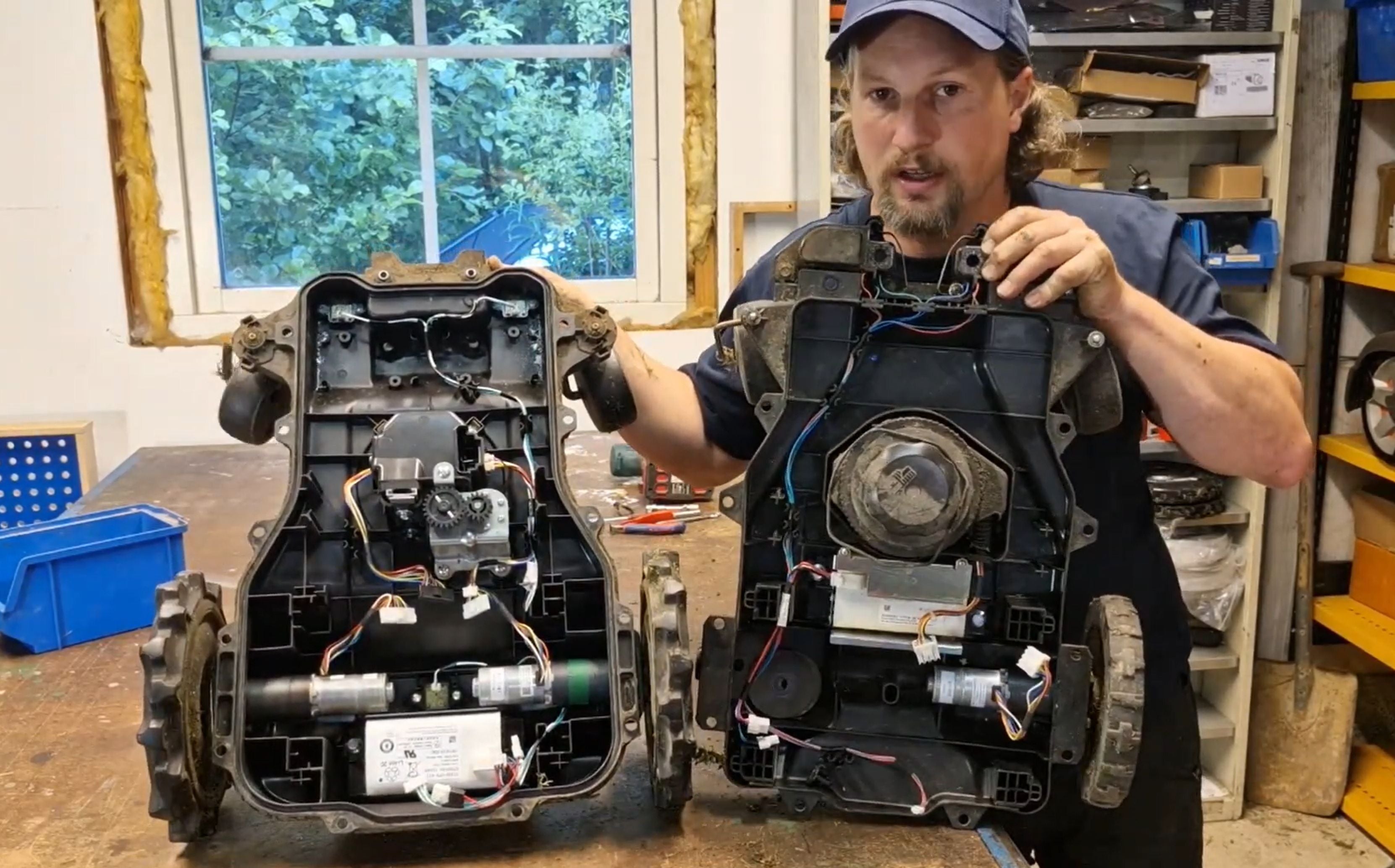 Honda miimo reparation hjulmotor video